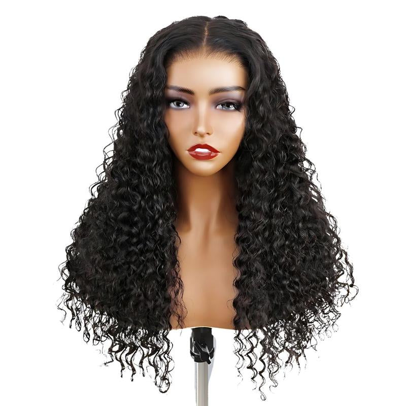 NULOOK HAIR 6X6 HD Lace Front Glueless Wig - Water Wave Human Hair, Pre-Bleached Knots, Pre-Cut Wear & Go, 200% Density Natural Hairline #Wigtok #Blackgirl #Fallfreshnessfall Deals for You